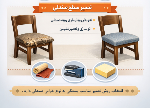 تعمیر صندلی آشپزخانه تعمیر صندلی آشپزخانه