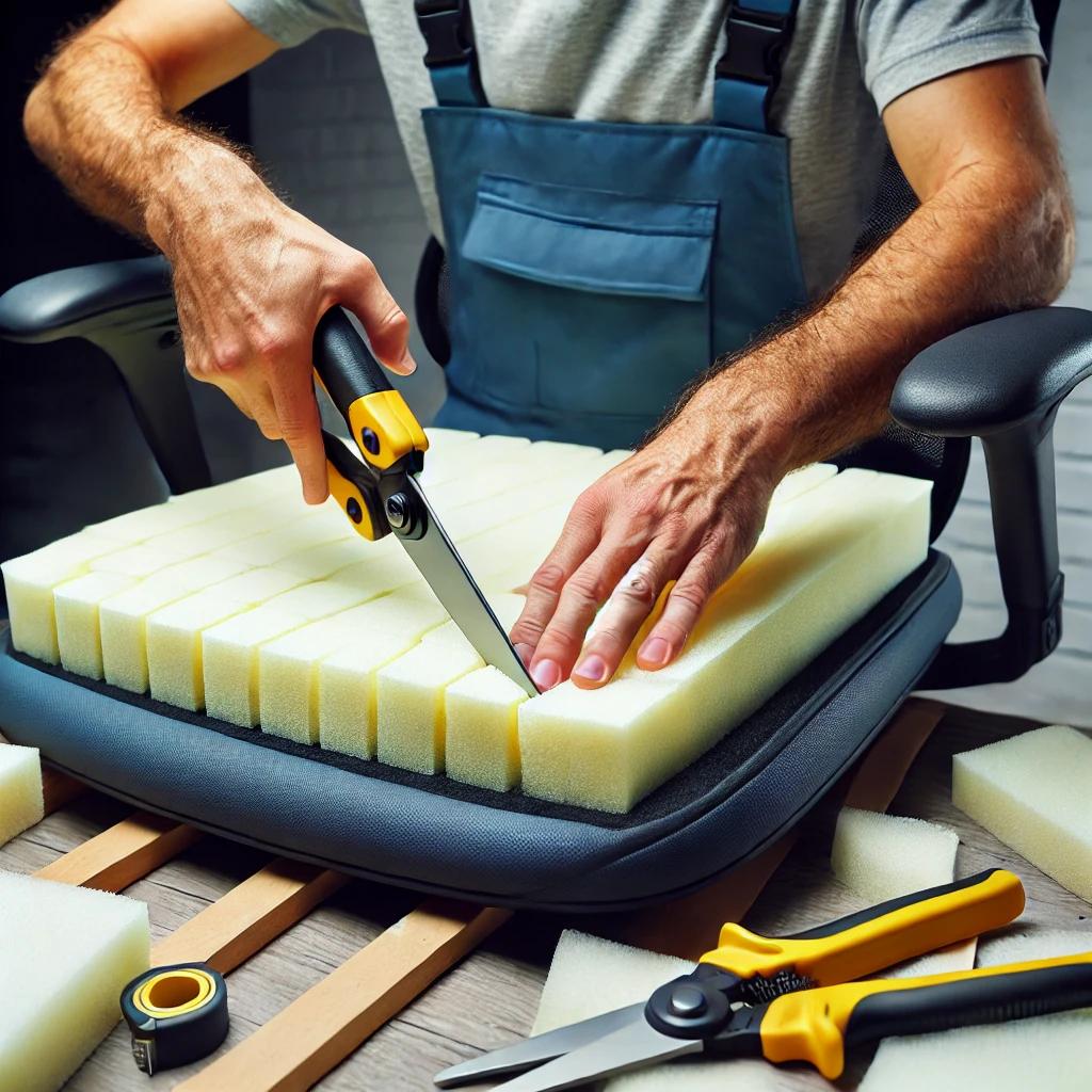 technician_repairing_office_chair_foam